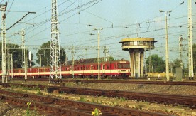 "Nastawnia na stacji Warszawa Wschodnia", 28.05.1996. Fot. J. Szeliga. Numer...